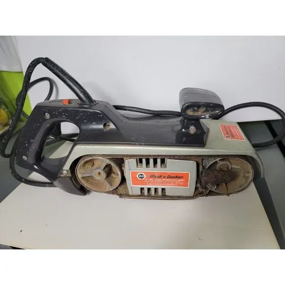 Ponceuse Double Action Black & Decker N°7424 - Vintage 70's - Pour Pièces